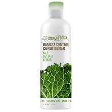 superfoods, conditioner, damaged hair, kale