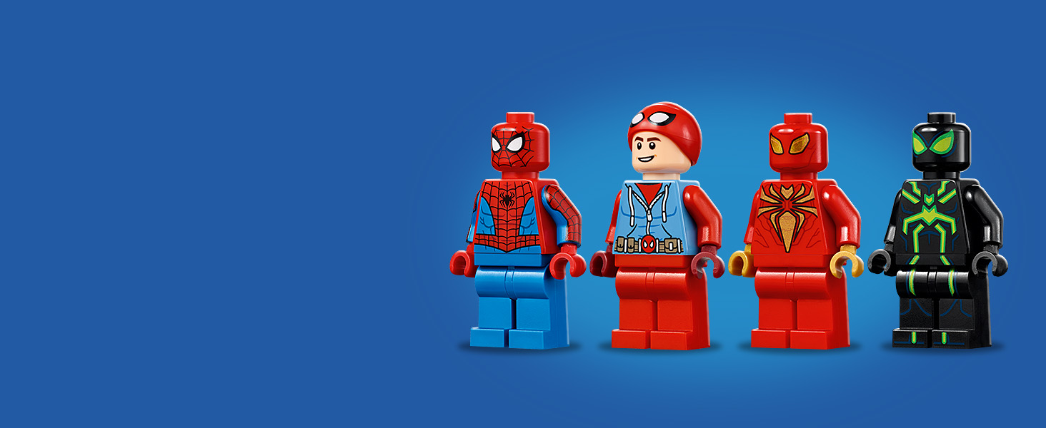 LEGO 76175 Marvel Spider-Man Attack on the Spider Lair Building Set ...