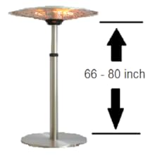 adjustable heater, heating, outdoor heater, indoor heater, ceiling heater, ener-G+, energ+