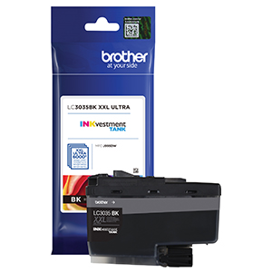 Brother lc3035bk, ink, black, printer, cartridge, high yield, inkvestment, brother, mfc‐j995dw