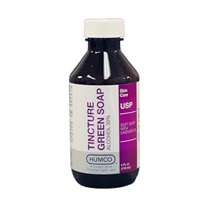green soap tincture, humco green soap, green soap for tattoos, green soap with lavender oil