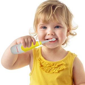 Soniclean Toothbrush that massages children gums