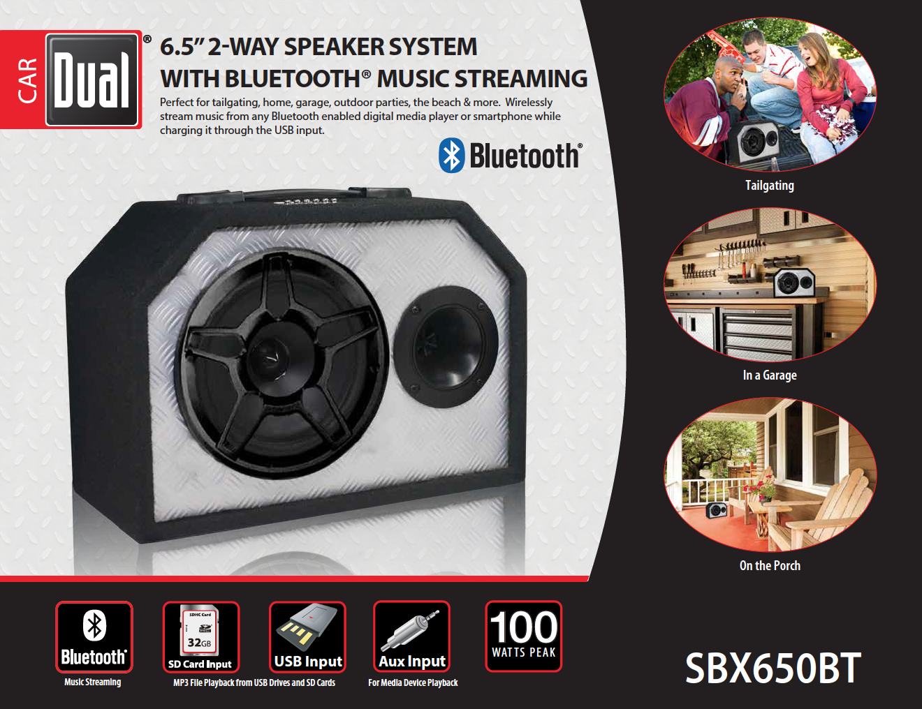 outdoor speakers with built in amplifier