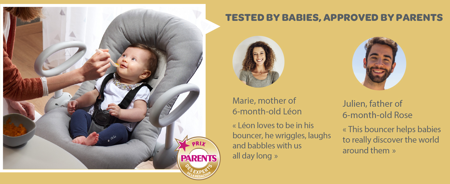 Béaba Up and Down III Baby Bouncer Baby Chair and Swing seat 12