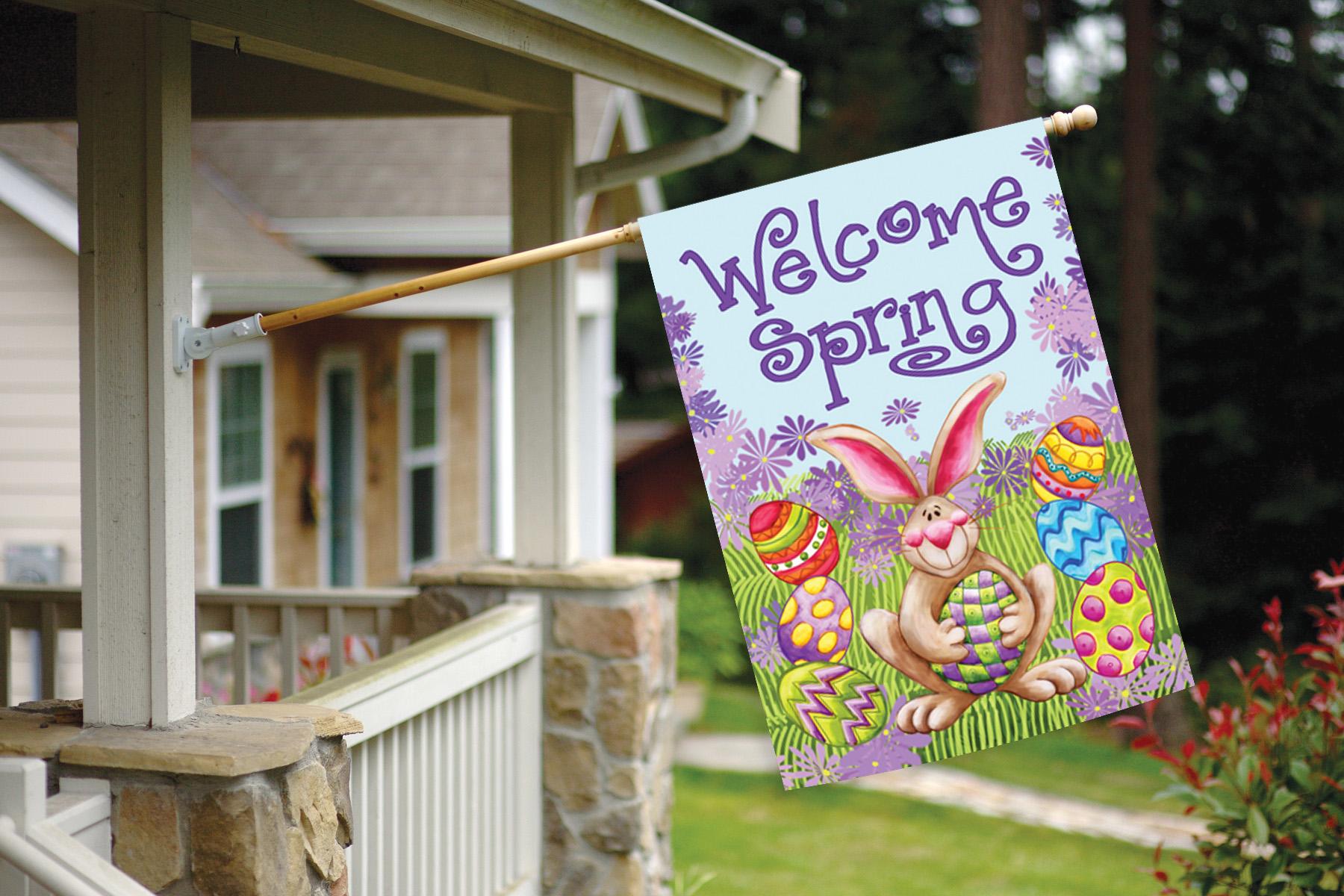 Amazon.com : Toland Home Garden 101174 Welcome Spring 28 x 40 Inch