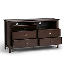 artisan bedroom dresser auburn cabinet inch brown medium