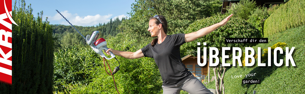 heckenschere, heckenschneider, heckentrimmer, elektro heckenschere, strauchschere, ikra