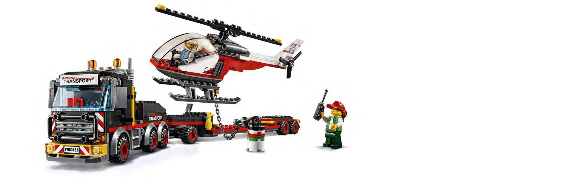 LEGO City - Le transporteur d'h?�licopt?�re - 60183 - Jeu de Construction: Amazon.fr: Jeux et Jouets