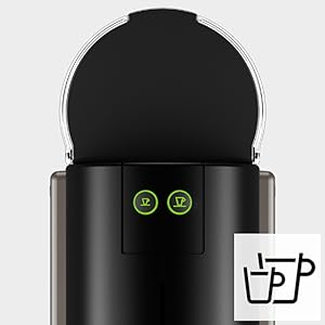 Amazon.co.jp: Nespresso Pixie Two Titanium Capsule Coffee