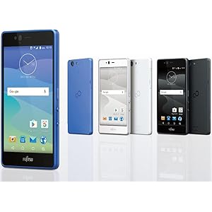富士通 - FUJITSU M04 DENIM BLUE Amazon | 富士通 SIMフリースマートフォン arrows M04(デニム