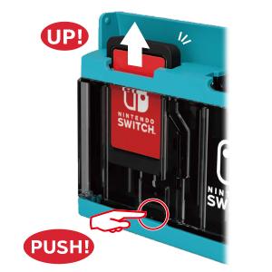 プッシュカードケース6 for Nintendo Switch ネオンレッド 株式会社 HORI | プッシュカードケース6 for Nintendo Switch