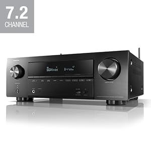 DENON AVR-X1600H HEOS対応 AVアンプ デノン、7.2ch AVアンプの2019年モデル「AVR-X1600H」「AVR-X2600H
