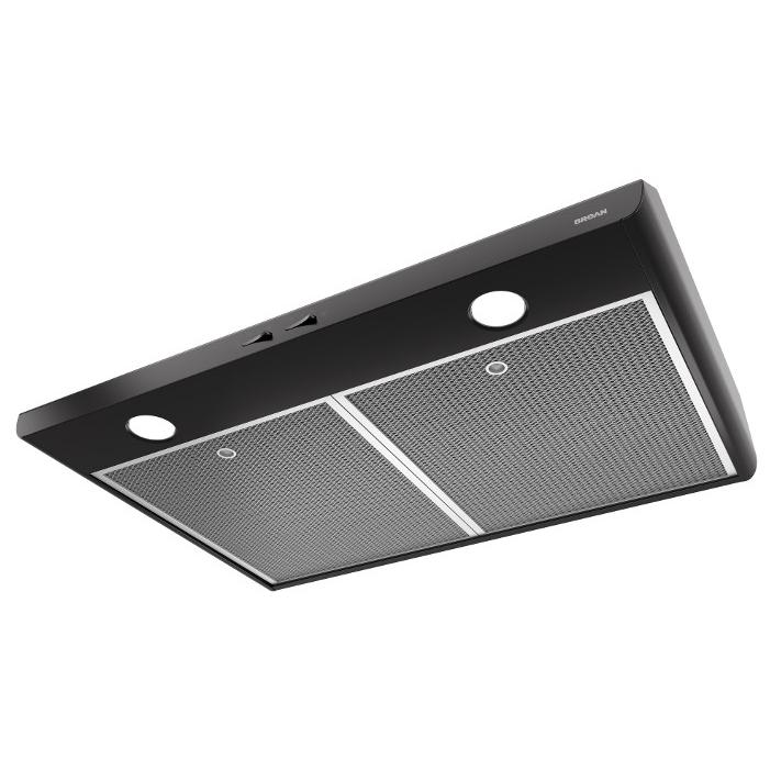 BroanNuTone BKSH130BL Sahale Range Hood with Light and EZ1