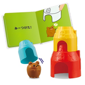 Amazon.co.jp: くもん出版 KUMON TOY Baby どこかな?ハウス+えほん