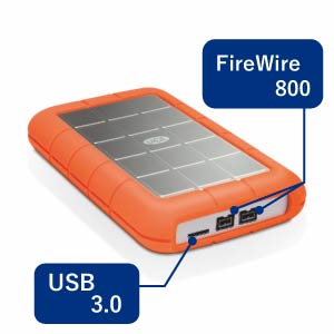 Amazon | 【2015年モデル】 LaCie HDD ポータブルハードディスク