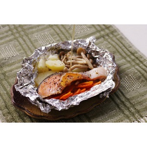 鮭のホイル焼き