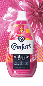 Comfort Honeysuckle & Sandalwood Fabric Conditioner 33 Washes 1.16 l, lasting freshness & fragrance