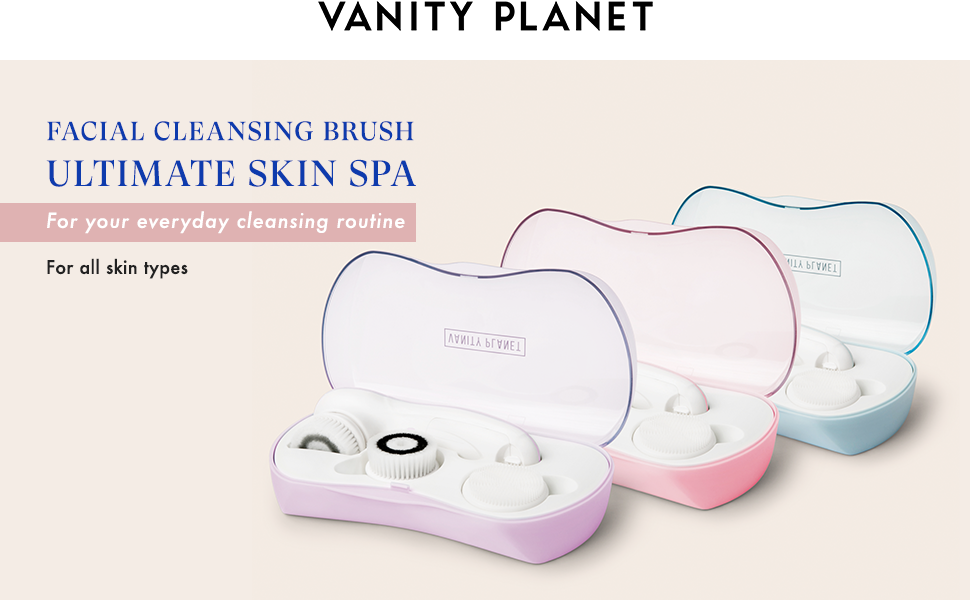 Vanity Facial Tools Ultimate Skin Spa System, Bombshell Blue