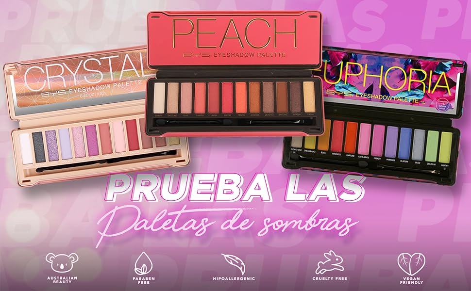 BYS, Paletas, Cosmetics