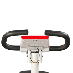 lifelong llf54 fit pro stationary exercise belt bike for weight loss at home with display and resistance control