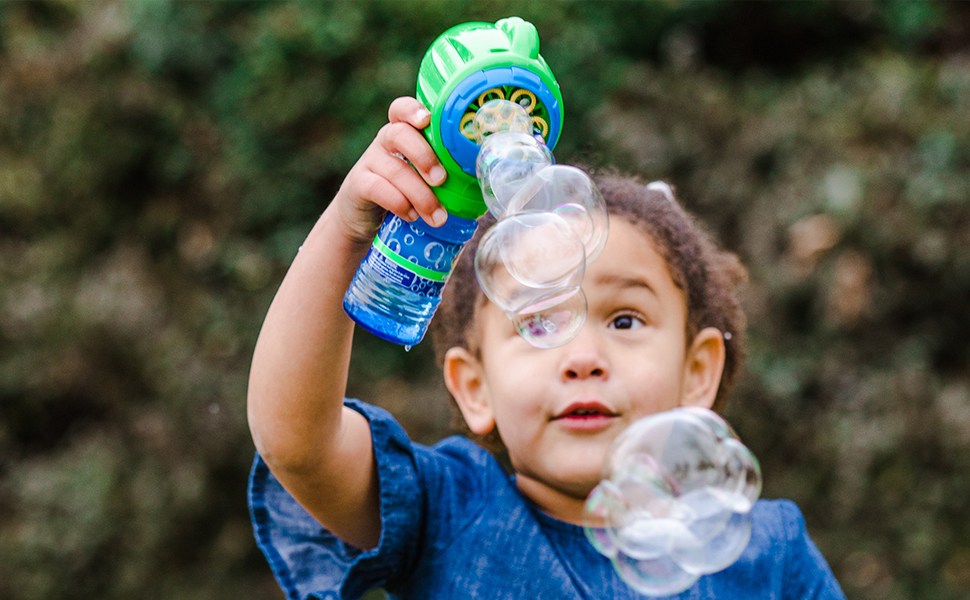 Sunny Days Entertainment Bubble Blower with Refill Solution