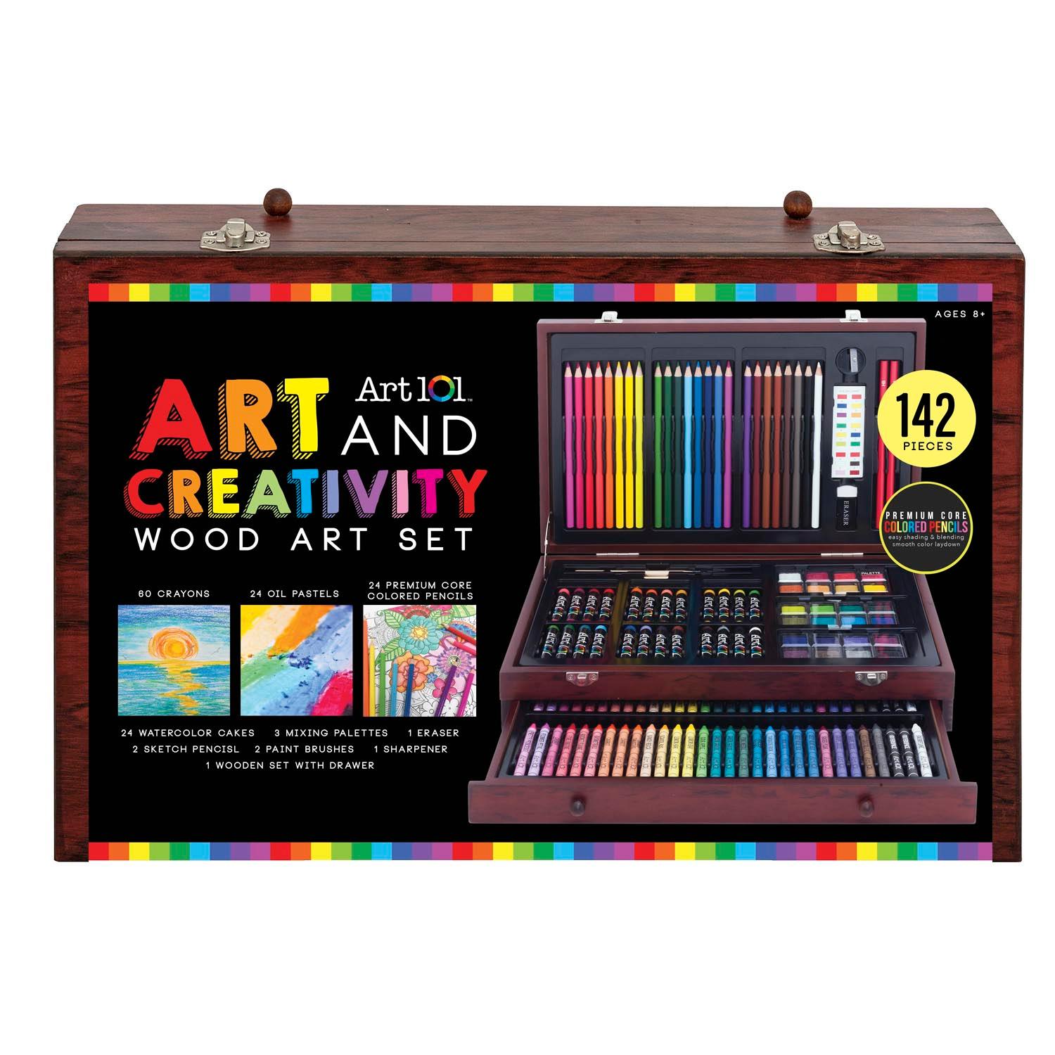 Art 101 142Piece Wood Art Set