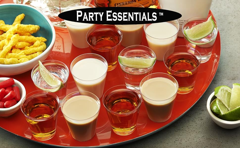 Party Glasses, Jager Bomb, Jello Shots, Sample Cups taster tasing