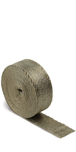 Titanium Exhaust Heat Wrap 