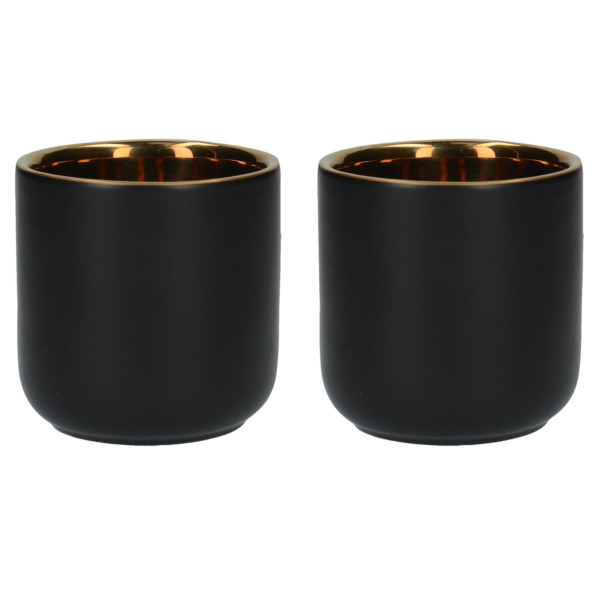 La Cafetière Edited Ceramic ThermalInsulated Espresso Cups, 70 ml