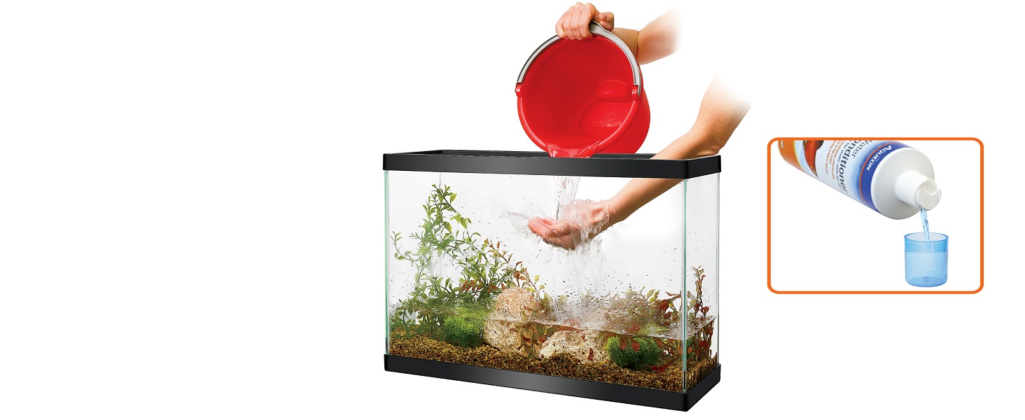 Aqueon Aquarium Fish Tank Starter Kits with LED Lighting