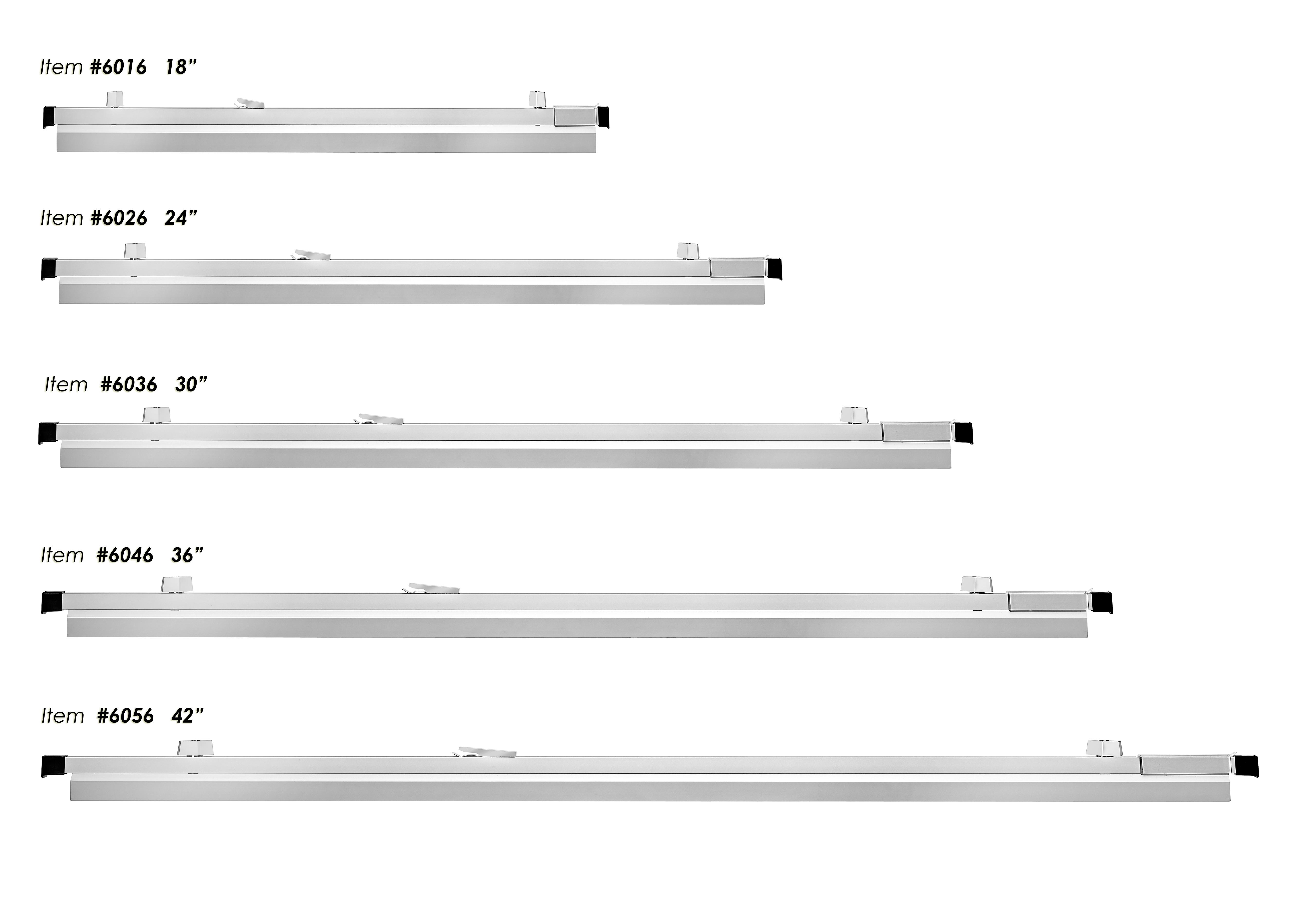 Adir 36" Blueprint File, Aluminum Hanging Clamps, 6 Pack (6046) Amazon