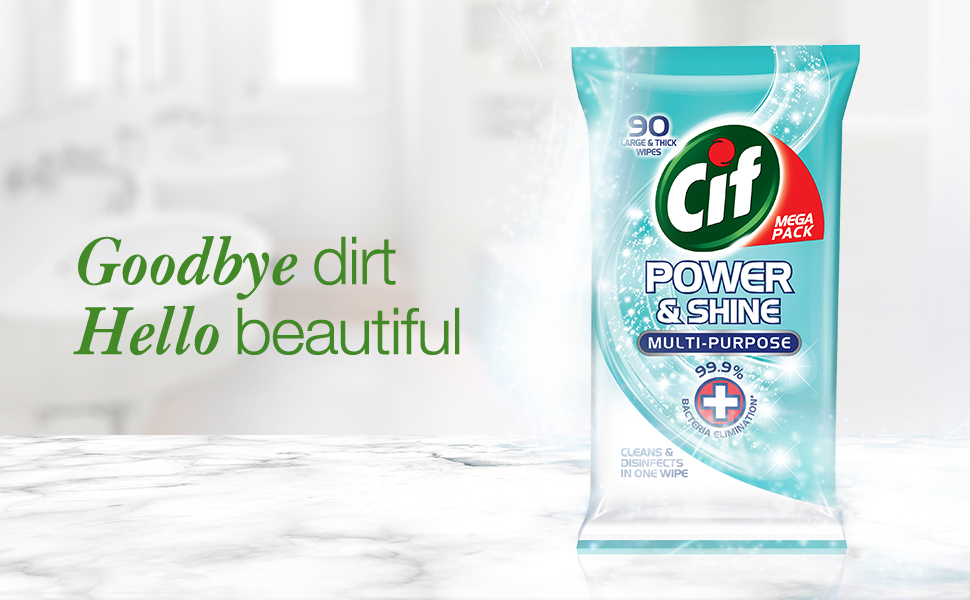 "Goodbye dirt Hello beautiful"