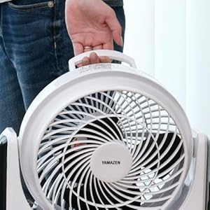 山善 サーキュレーター 30畳 YAR-AD236 (WB) ホワイト Amazon | [山善] サーキュレーター 30畳 (換気/空気循環) 上下