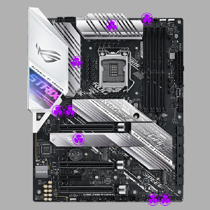 ROG STRIX Z490 マザーボード&CPUセット Amazon.co.jp: ASUS INTEL Z490 搭載 LGA1200 対応 ROG STRIX