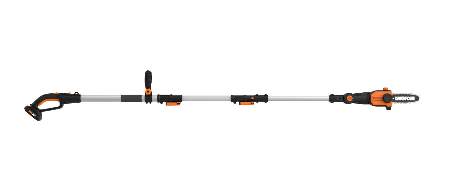 WORX WG349.9 20V Power Share 8" Pole Saw with AutoTension