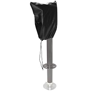 jack cover, tongue jack cover, quick products, jack head cover, rv accessories, jack covers, cover
