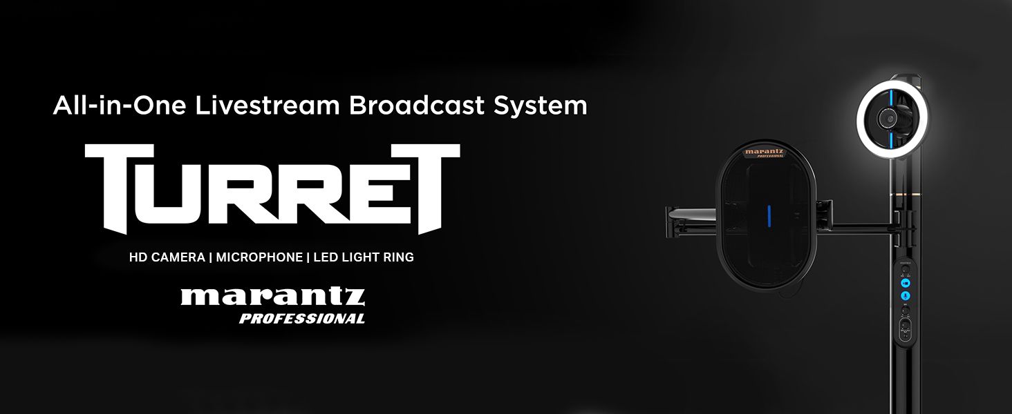 マランツプロ Marantz Professional Turret Amazon.com: Marantz Professional Turret Broadcaster Video