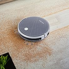 Automatic;Robot Vacuum Cleaner;Lithium Battery 90 Min Run Time;Robotic Auto Home Cleaning for Clean;