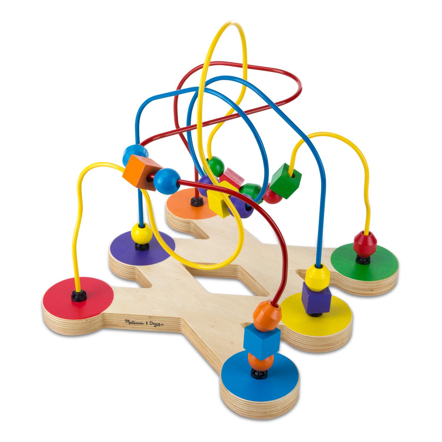 Melissa & Doug Classic Bead Maze Wooden Educational Toy