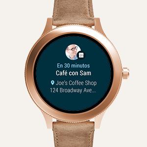 Fossil Reloj Mujer de Digital con Correa en Cuero FTW6005: Amazon ...