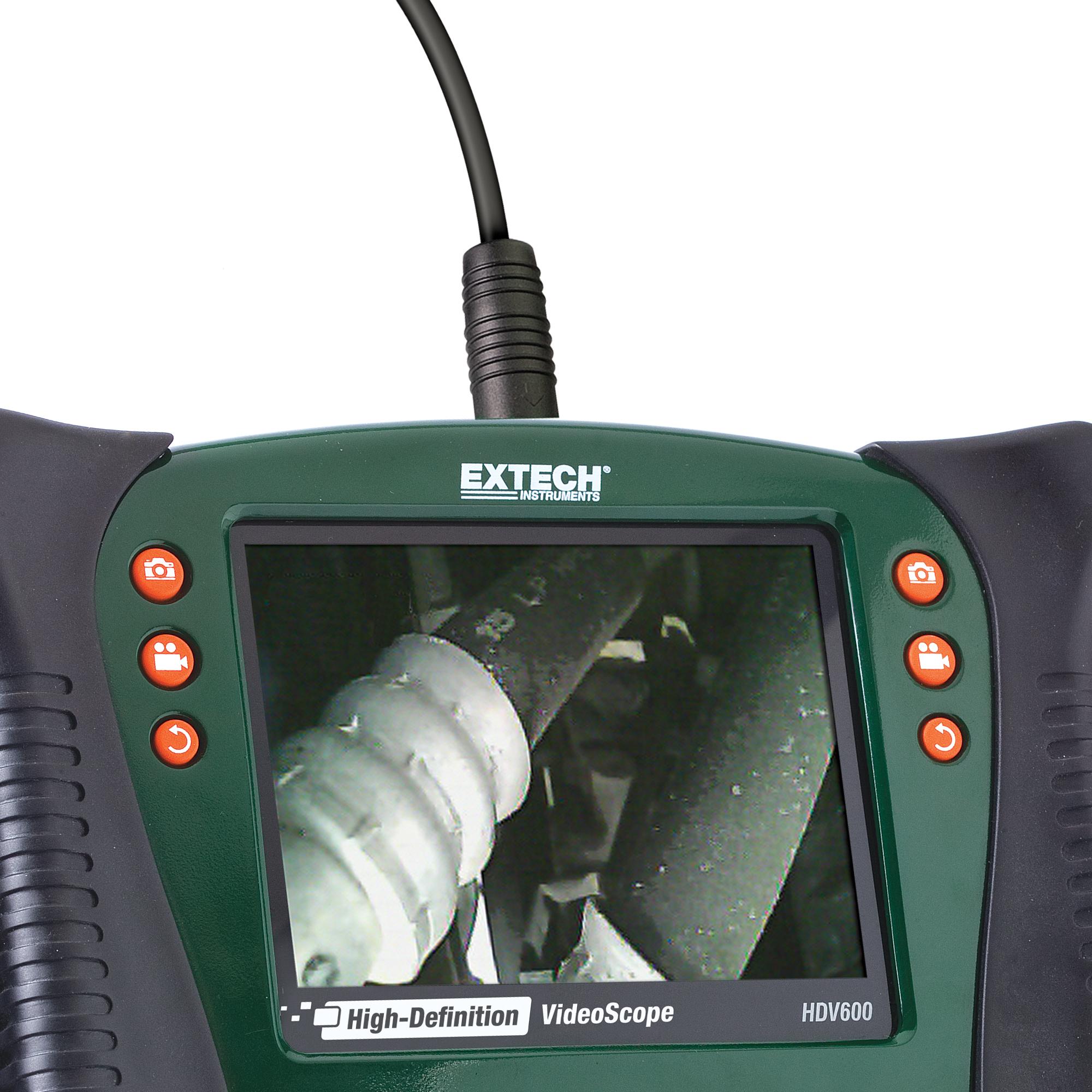 Extech HDV4CAM5FM Flexible 5m Borescope Cable with 4mm