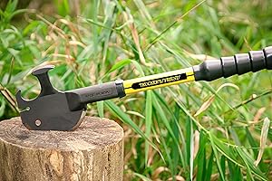 Off Grid Tools Trucker's Friend Demolition & Multitool Combines a Axe, Hammer, Pry bar Yellow Handle 45 35cbde13 f478 40b6 8aa7 773148f19549. SL300