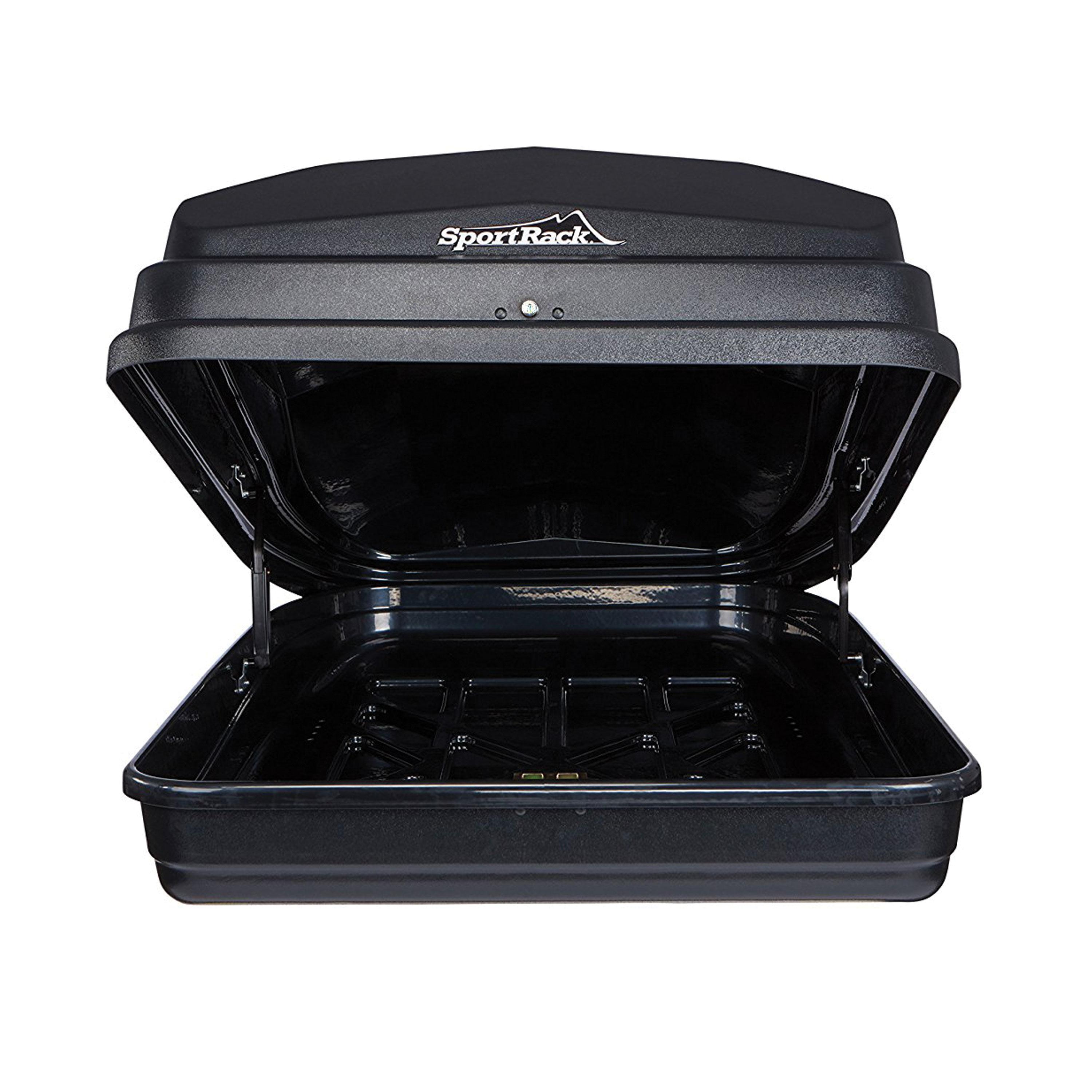 SportRack Vista XL Rear Opening Cargo Box (Black, 18 Cubic