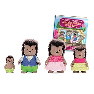 Amazon.com: Li'l Woodzeez – The Bustleberry Squirrel Family – Set