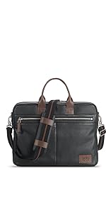 Shorewood Pebbled Leather Briefcase