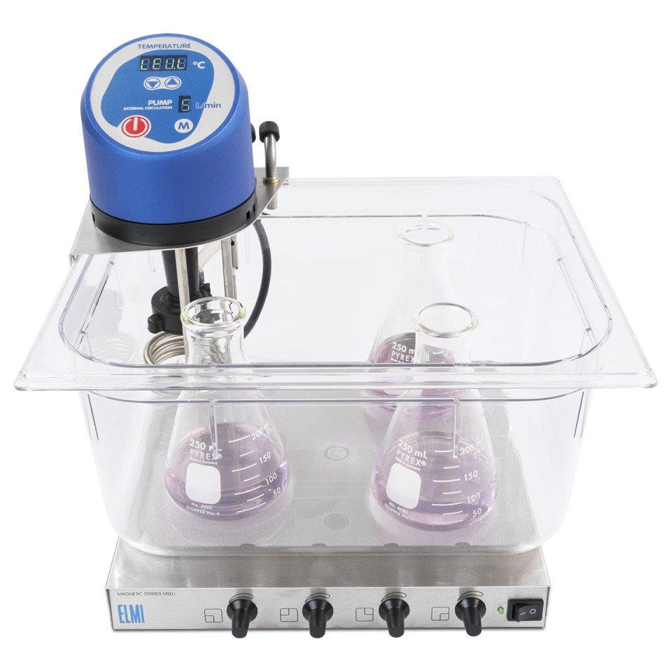 ELMI TW2.03 Circulating Water Bath with 8.5L Plastic Tank Science Lab