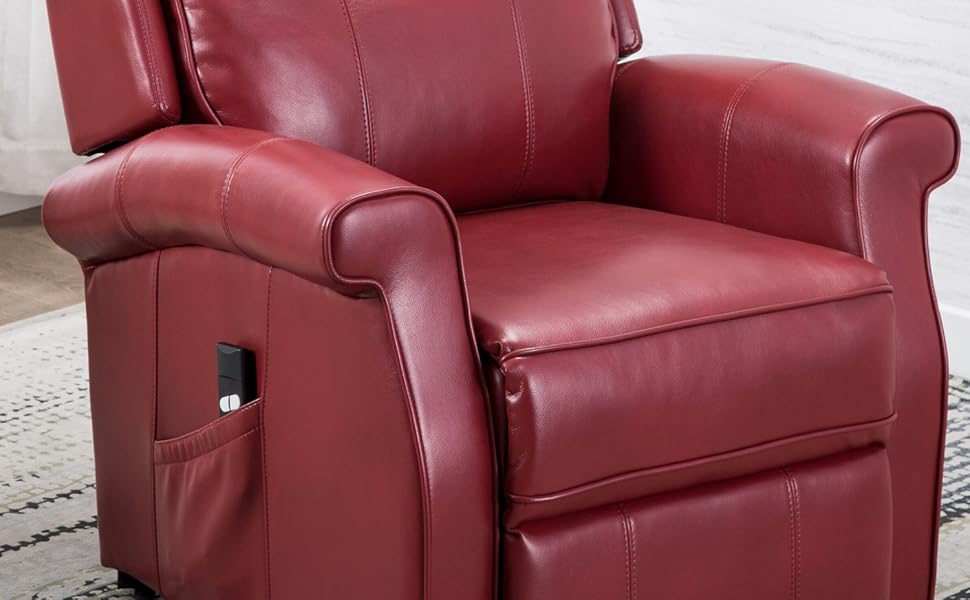 SOURCE ONE Source One Walter Navy Blue Traditional Recliner