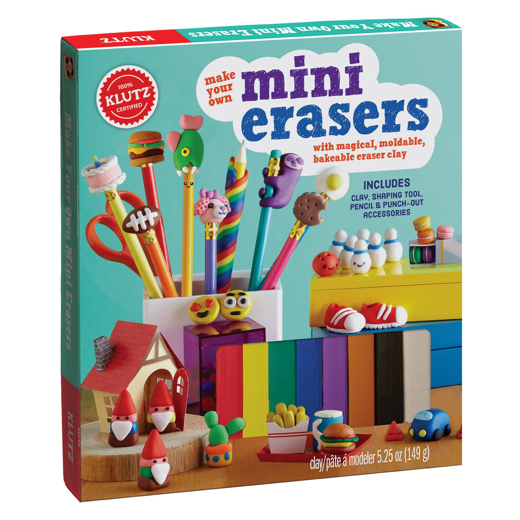 Make Your Own Mini Erasers With magical, moldable, bakeable eraser