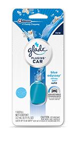 Glade PlugIns Car Refill, Blue Odyssey