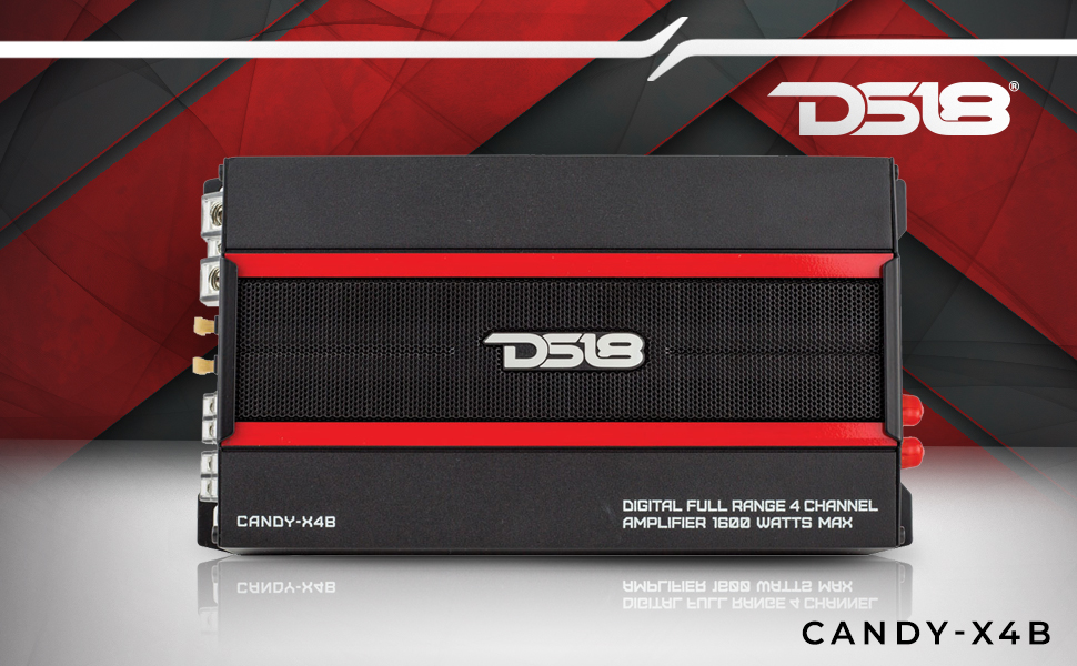 car audio 4 channel amplifier 